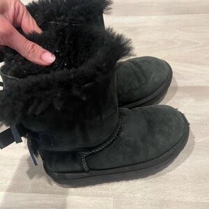 UGG Black Kids Boots